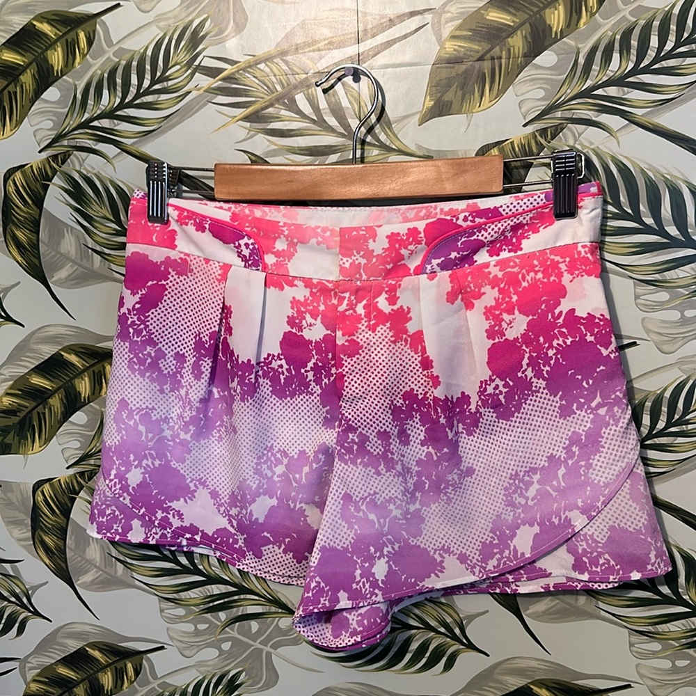 - P24 white pink purple shorts L’amour size 5